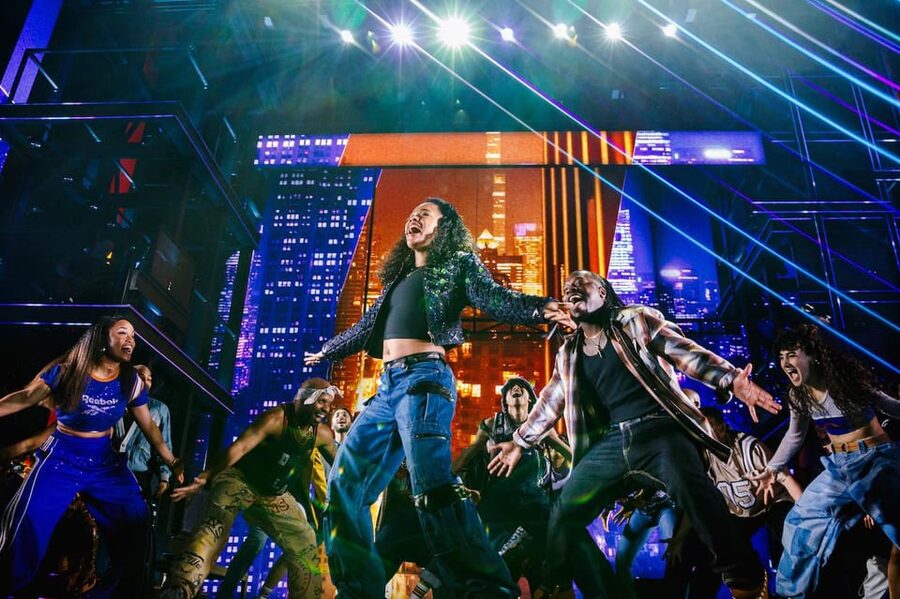 NYC: Hell's Kitchen the Musical on Broadway - The cast, singing, and dancing you will actually notice