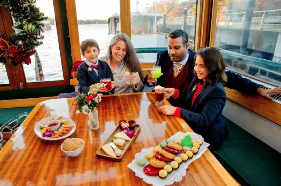 NYC: Holiday Yacht Cruise with Jazz, Cocoa & Carols - Entering Chelsea Piers Pier 62: the easiest way to start
