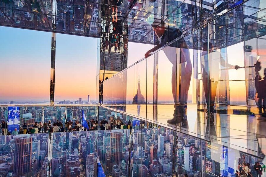 NYC: SUMMIT One Vanderbilt Tickets - The 91st-floor start: sensory elevator ride and SUMMIT AIR with Kenzo Digital