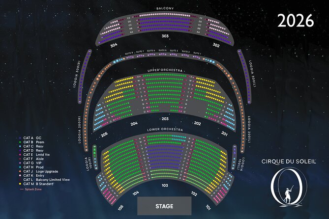 O™ by Cirque du Soleil® at the Bellagio Hotel and Casino - Price and value: is $121.83 a smart buy?