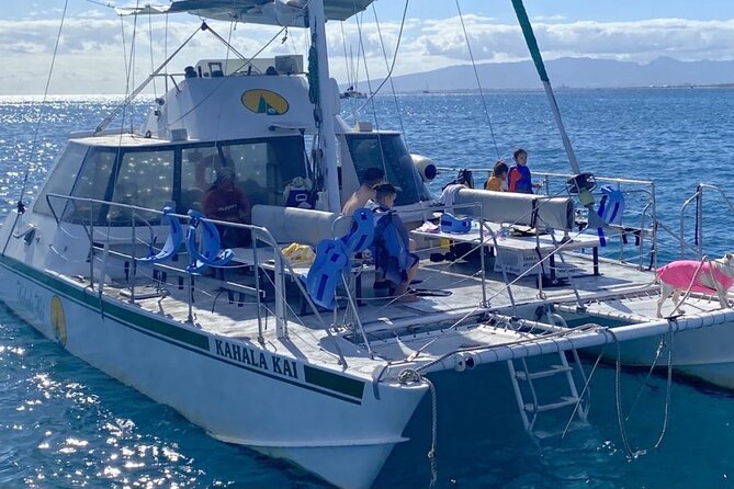 Oahu Catamaran Snorkel Tour: See Turtles 100% Guaranteed - Waikiki cruise time: what to expect between the dock and the snorkel spot