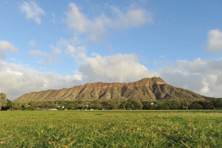 Oahu: Diamond Head Hike with Roundtrip Transportation - What to bring for a cooler sunrise climb