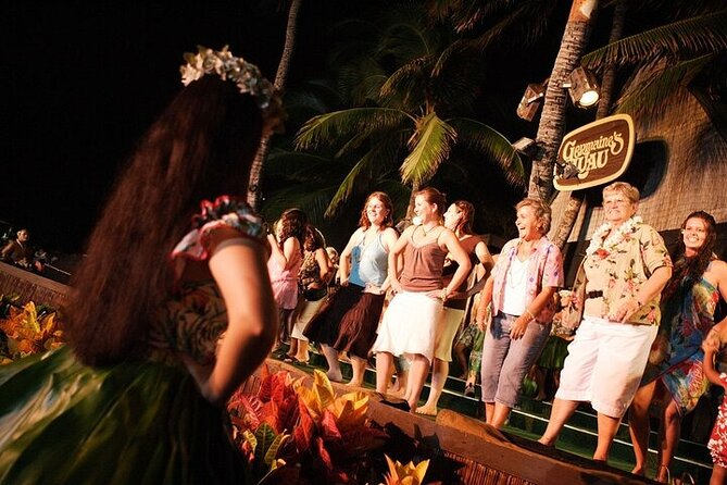 Oahu: Germaine's Luau - Dinner on the Menu: Kalua Pig, Poi, Salmon, and More