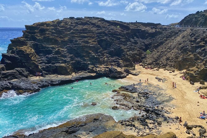 Oahu Island Experience feat the North Shore (Small Group Tour) - Halona Blowhole and Halona Cove: the movie-set coastal stop