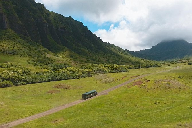Oahu: Kualoa Ranch Movie Sites and Ranch Tour - The WWII bunker stop, built into the mountainside