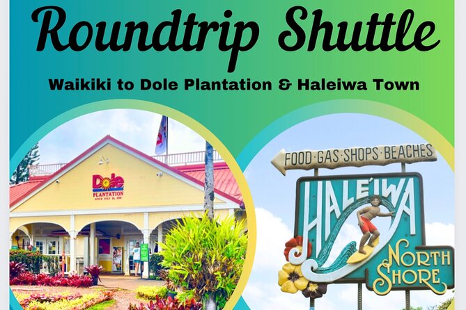 Oahu: Roundtrip Shuttle From Waikiki to Dole Plantation & Haleiwa - Dole Plantation at Opening Time, Maze, Whip, and Extras