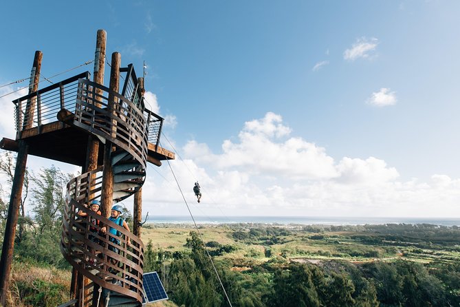 Oahu's North Shore: 8-Line Zipline Adventure - What your day looks like on the North Shore stops