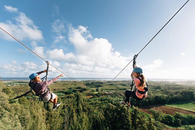 Oahu's North Shore: 8-Line Zipline Adventure - What to wear: closed-toe shoes and comfort rules