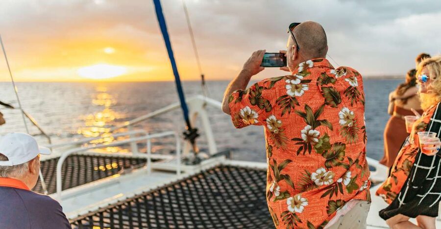 Oahu: Waikiki Sunset Catamaran Cocktail Cruise - Boarding, Seating, and the Wind Reality