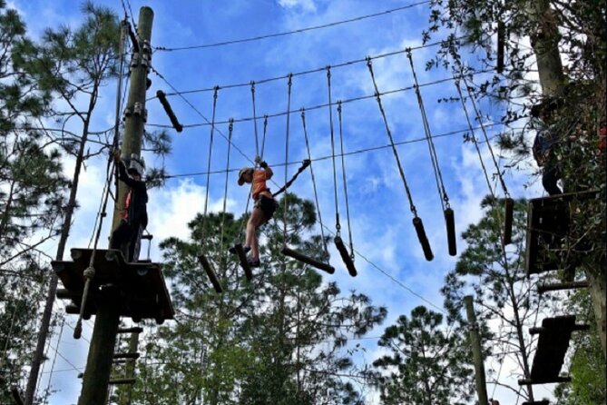 Orlando Tree Trek Adventure Park - The Course Experience: Obstacles That Actually Test Skills