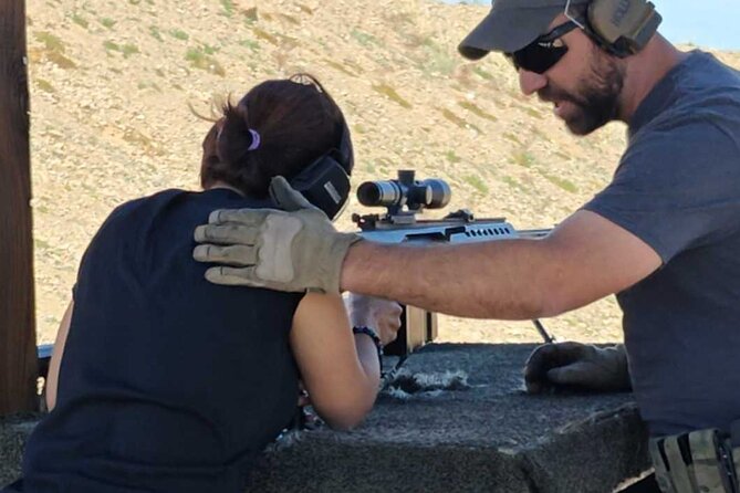 Outdoor Shooting Experience with Transfer and Lunch in Las Vegas - From Las Vegas Strip pickup to Mojave range, fast and guided
