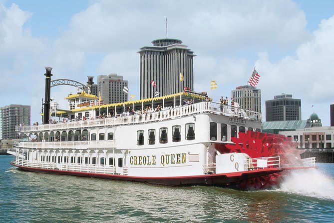 Paddlewheeler Creole Queen Historic Mississippi River Cruise - Meeting at 1 Poydras St: Make Check-In Your First Win