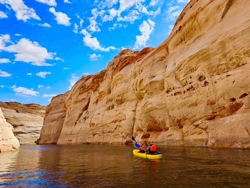 Page/Lake Powell: Guided Kayak & Water Antelope Canyon Tour - The 1-Hour Canyon Hike: Light Channels, Photo Spots, and Footing