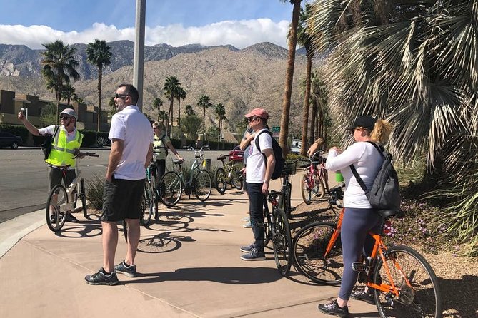 Palm Springs Modernism Architecture & History Bike Tour - Twin Palms Estates on East Twin Palms Drive, built by Alexander and designed by Krisel