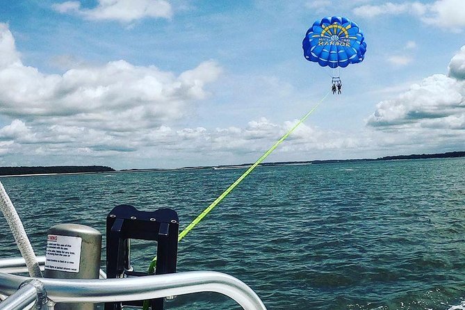 Parasailing Adventure at the Hilton Head Island - Up in the Air for 8 to 10 Minutes: Dry, Dipped, and Ready for Lift Off