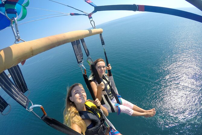 Parasailing Adventure in South Padre Island - Getting on the 31-Foot Ocean Pro: Smooth Steps, Small Group Vibes