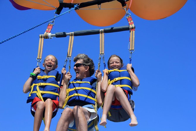 Parasailing Adventure in South Padre Island - Toe Dip Option: Want Wet, but Not a Full Splash?