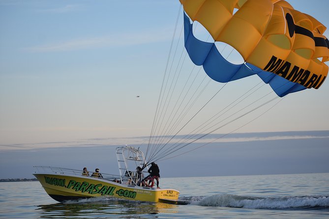 Parasailing with Miami Watersports - Safety briefing and provided gear, so your first flight is not a mystery