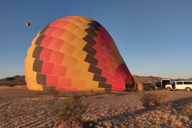 Phoenix area Hot Air Balloon Ride on the Largest Balloon in USA - Safety mindset: what the crew does before they ever light burners