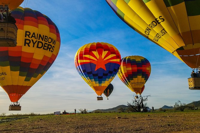 Phoenix Hot Air Balloon Ride at Sunrise - What the Flight Feels Like: Shared Basket, Smooth Motion, Big Views