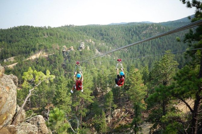 Pinnacle Zipline Tour in Keystone - Flying Over Granite and Pines, Including Views of Mount Rushmore