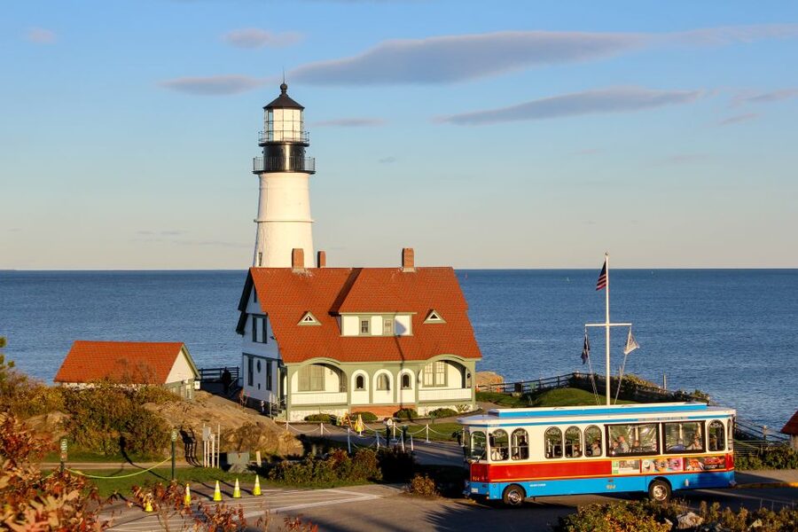Portland: Trolley City Tour with Portland Head Light Stop - Where the tour starts at Long Wharf