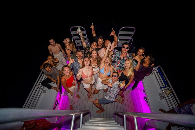 Premier Waikiki Sunset Party Cruise with Live DJ and Full Bar - The Boat: Two Decks, Wraparound Seating, Bow Access, and the Shoe Rule