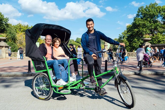 Private Central Park Pedicab Tour - Carousel and Wollman Rink to Umpire Rock: Your North-End Orientation