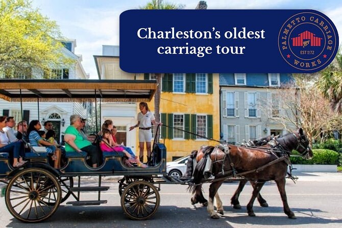 Private Daytime Horse-Drawn Carriage Tour of Charleston - Entering Charleston by carriage at the Big Red Barn