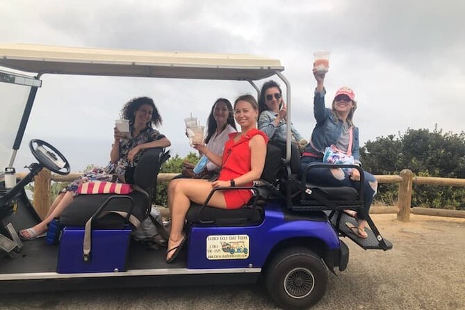 Private Guided Golf Cart Tour of Avalon - The Avalon highlight route: Pebbly Beach to Mt. Ada