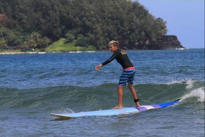 Private Hanalei Sandy Bottom Surf Lesson on Kauai - The rain factor: why it may still be worth it
