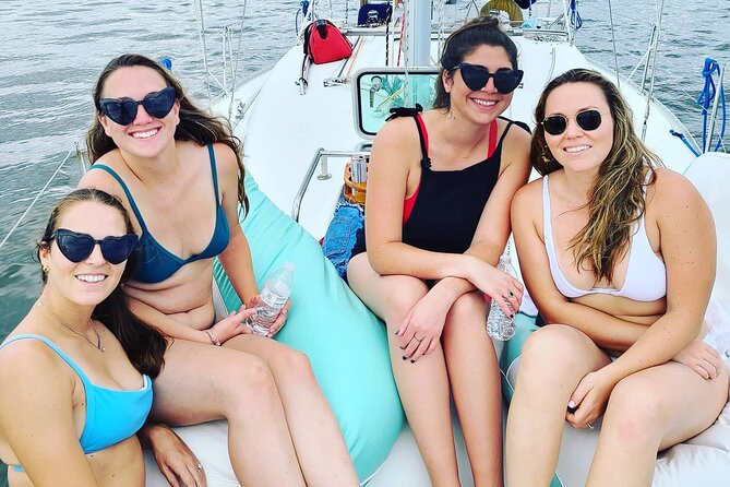 Private Luxury Yacht Charters, BYOB & Dolphins - Dolphins, wind, and how to expect sailing versus cruising