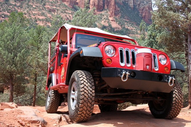 PRIVATE Sedona Jeep Tour 4X4 Climb - Colorado Plateau - Mogollon Rim Views Without Hiking Up There