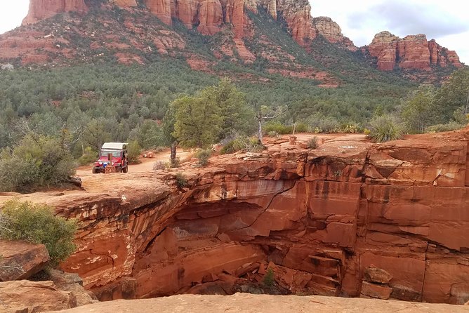 PRIVATE Sedona Jeep Tour 7 Sacred Pools - Soldier's Pass Trail - Stop 1: check-in at 2900 W State Route 89A