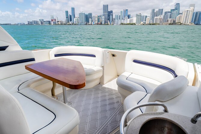 Private tour for 12 people on a 40 ft Yacht, Ft Lauderdale bay - Sandbars, Swim Stops, and the Water Mat Details