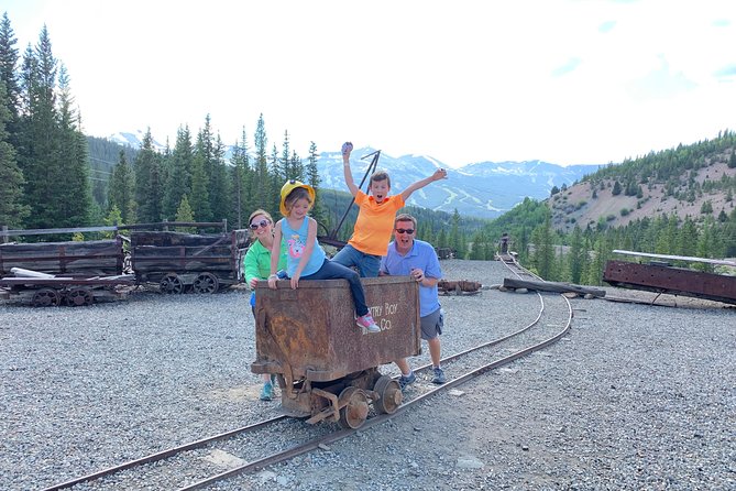 Real Gold Mine Tour with, gold panning and more - The 55-foot ore chute and Wild West moments above ground