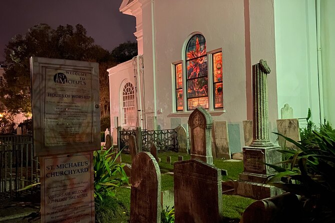 Real Hauntings of Charleston! (Small Group Ghost Tour) - Churchyards at St. Philip and the oldest church tales