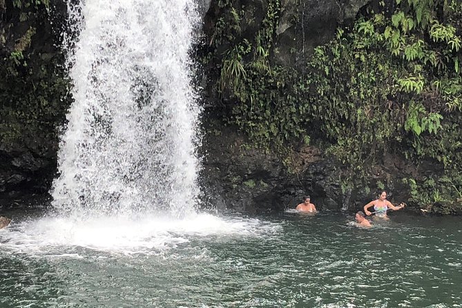 Road to Hana: Full-Day Scenic Drive with Blacksand & Waterfalls - Hana Farms stops and roadside food that actually improves the day
