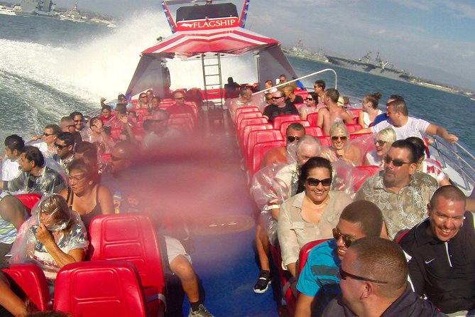 San Diego Bay Jet Boat Ride - Wet Gear and What to Wear: Ponchos, Glasses, and Valuables