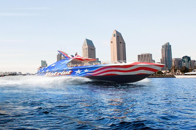 San Diego Bay Jet Boat Ride - What You Actually See: USS Midway, Coronado Bridge, and the Harbor Icons