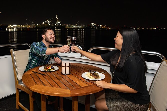 San Diego Harbor Dinner Cruise - Entertainment, DJ energy, and celebrating aboard