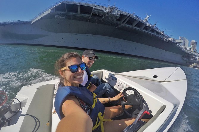 San Diego Harbor Speed Boat Adventure - Cabrillo National Monument and the route loop that makes the 13-mile spin work
