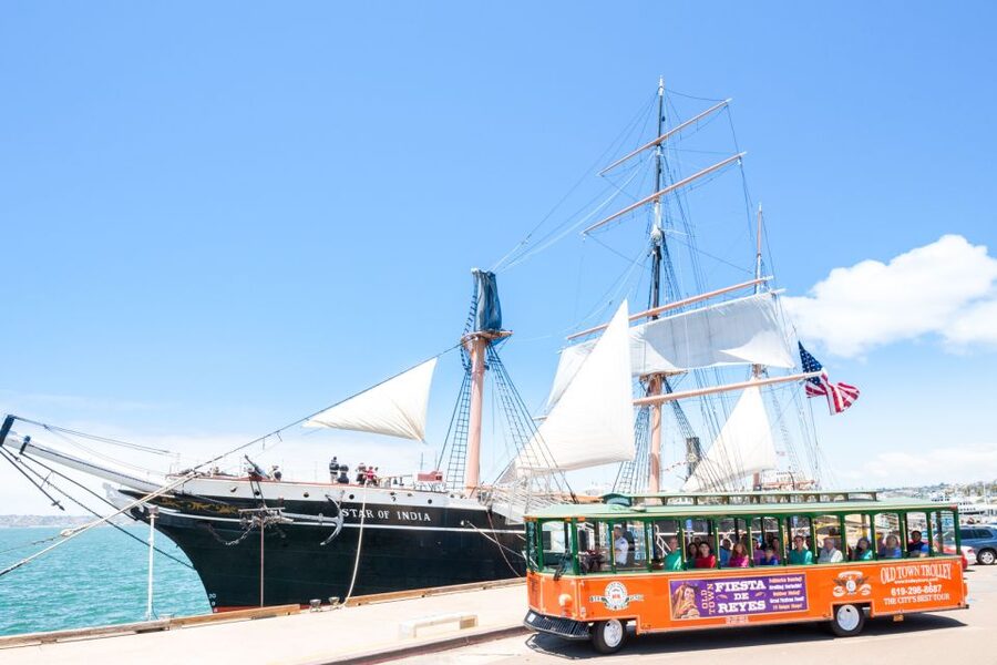 San Diego: Hop-on Hop-off Narrated Trolley Tour - Petco Park and the convention center zone: useful for orientation