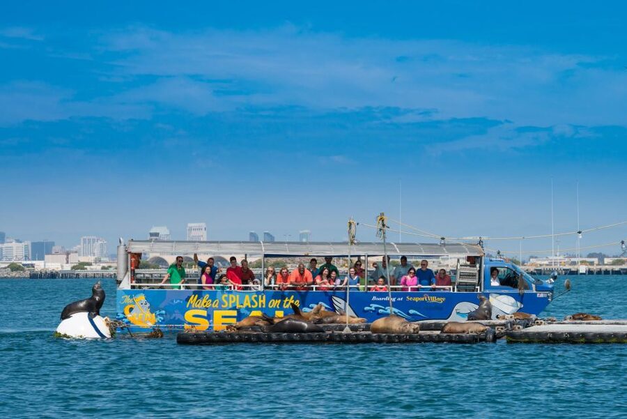 San Diego: SEAL City Tour by Amphibious Bus - Land first, then splash, on a real amphibious bus