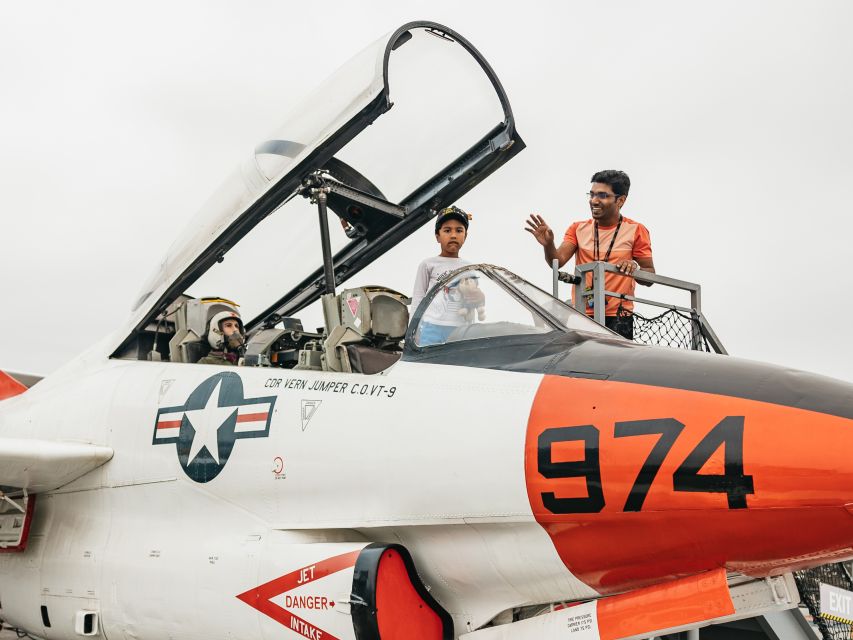 San Diego: USS Midway Museum Entry Ticket - Flight deck and aircraft: climb-aboard access is the real wow factor