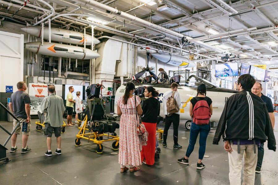 San Diego: USS Midway Museum Entry Ticket - Engine room and sleeping quarters: how the ship worked day to day