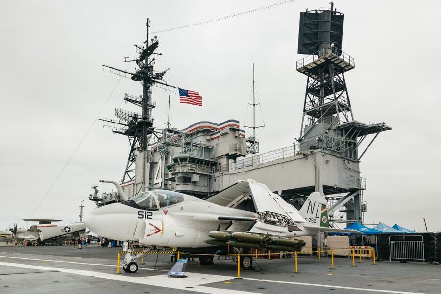 San Diego: USS Midway Museum Entry Ticket - Simulators, short films, and music videos: how the museum keeps it lively