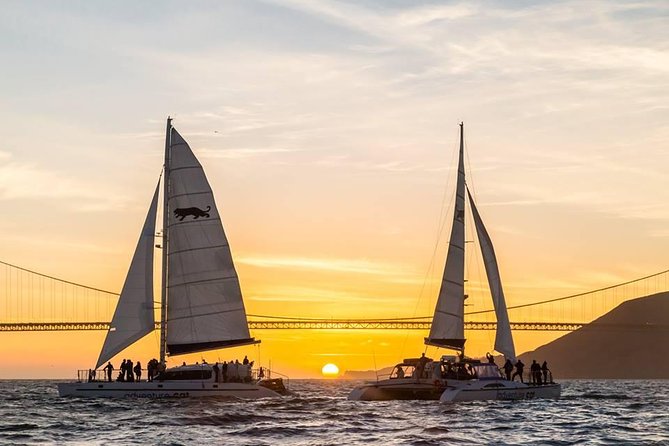 San Francisco Bay Sunset Catamaran Cruise - Golden Gate Bridge at Sunset: What to Expect Under the Glow