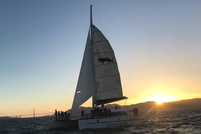 San Francisco Bay Sunset Catamaran Cruise - Photo Strategy for Windy, Twilight Conditions