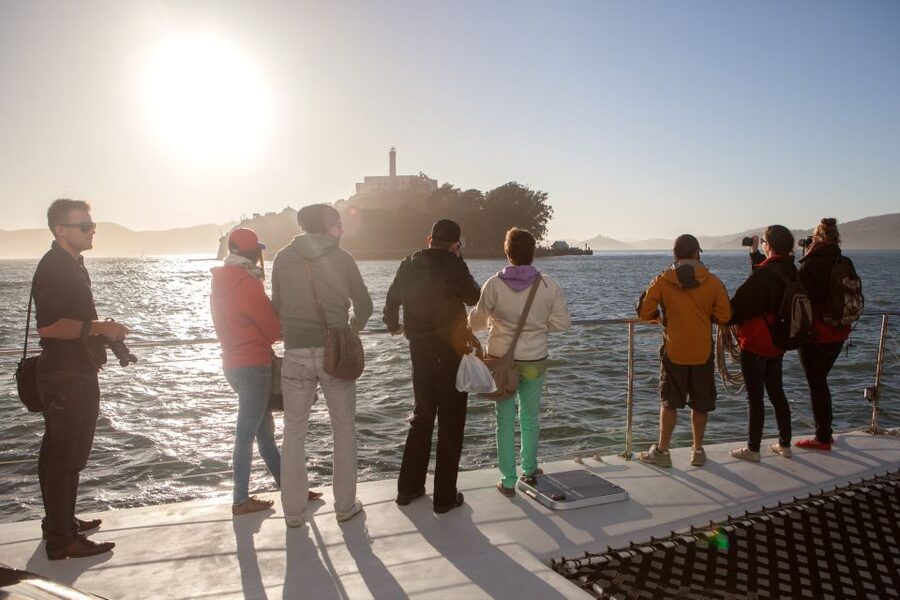 San Francisco Bay Sunset Cruise by Luxury Catamaran - Route Highlights: Alcatraz, Sausalito, and the Bay Rhythm